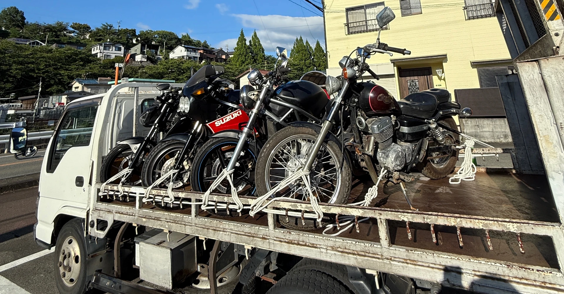 バイク輸送ガイドのアイキャッチ画像